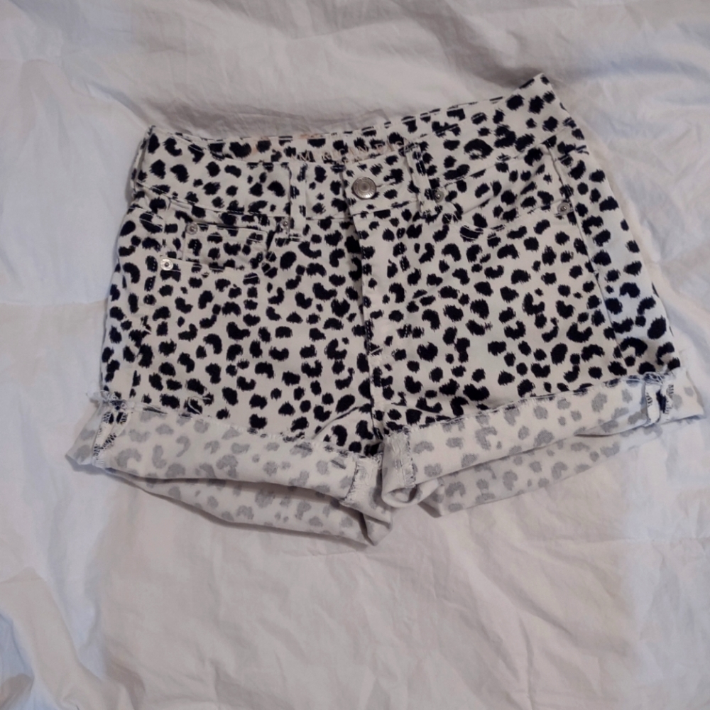American eagle animal print shorts